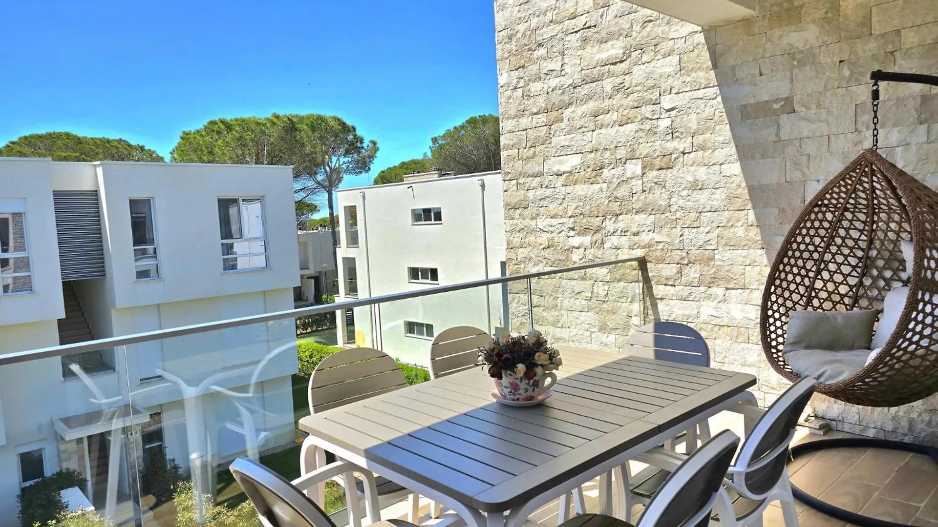 Appartement Relaxing Holiday Home With Balcony Plazhi San Pietro